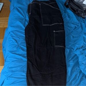 Men's Black Cargo Pants
